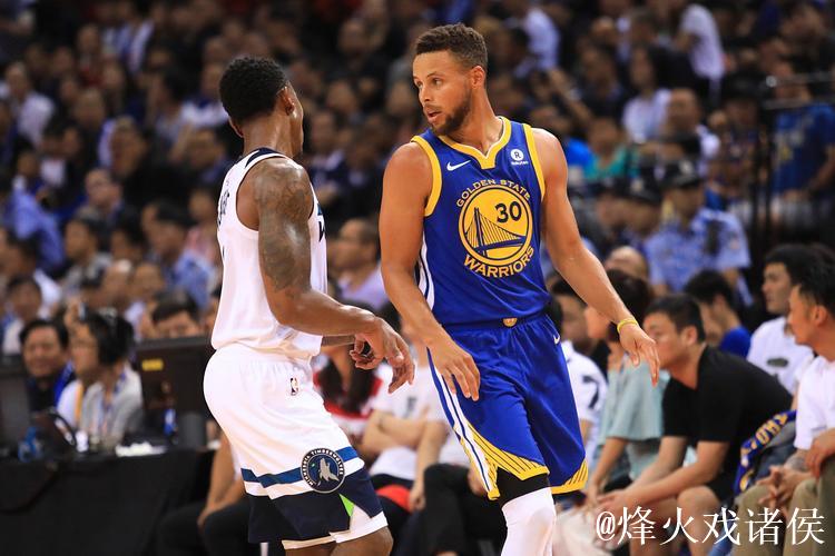 库里31分8助攻爱德华兹28分 勇士力克森林狼重返西部第十