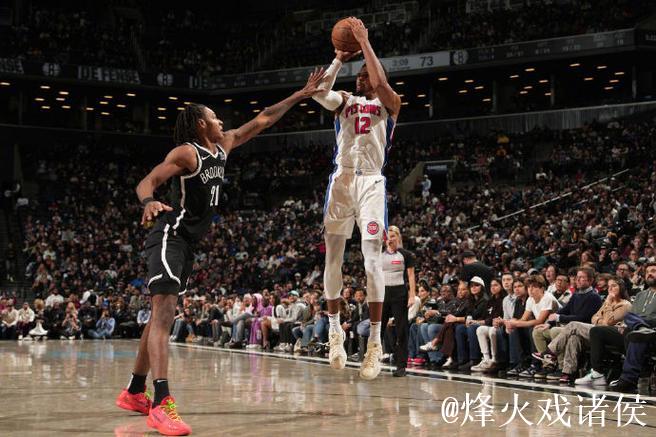 状元组合爆发贡献93分，活塞击败森林狼，76人横扫篮网